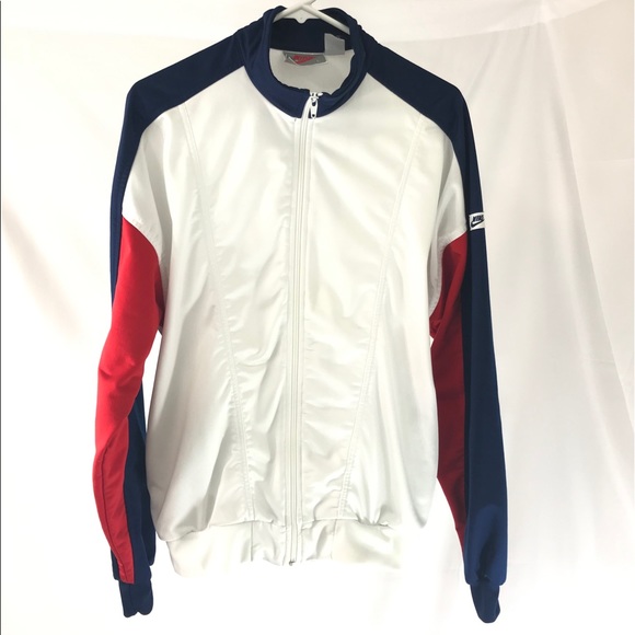 red white and blue nike apparel